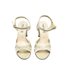 Strappy -Block Heel  - Beige