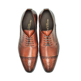 Franco Riva Shoes Debry Blake Stich (Brandy) vero cuoio