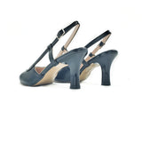 Closed Toe/T-strap/ 3 Inch Heel (Made In Italy)