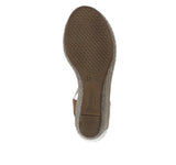 Rieker - T-Back Wedge (Beige)