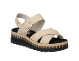 Rieker -  T-Strap Platform Wedge Sandals