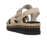 Rieker -  T-Strap Platform Wedge Sandals