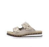 Rieker -  Slip-on Wedge Platform (Beige)