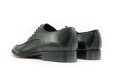 Di Franco Shoes Men's Derby (Black) vero cuoio
