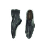Di Franco Shoes Men's Derby (Black) vero cuoio
