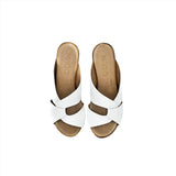 Mago- Mule Heels -White