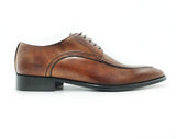 Di Franco Shoes Men's Derby (Black) vero cuoio