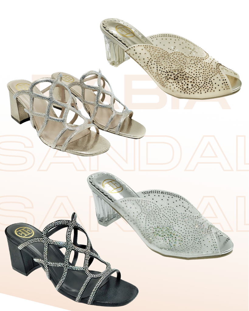 Sparkle Your Way Through Special Occasions: Little Empress Gold and Silver Mules Sandals