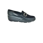 SOFFICE SOGNO- Black Slip-On  Moccasin