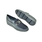 SOFFICE SOGNO- Black Slip-On  Moccasin