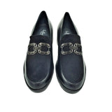 SOFFICE SOGNO- Black Slip-On  Moccasin