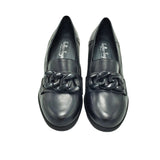 SOFFICE SOGNO- Black Slip-On  Moccasin Napa Leather