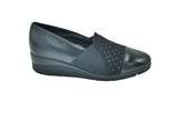 Due EMMA - Wedge Loafer Walking Shoe (Chiara)  -  Made In Italy