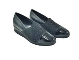 Due EMMA - Wedge Loafer Walking Shoe (Chiara)  -  Made In Italy