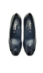 Due EMMA - Black Pump Block Heel  (Chiara)  -  Made In Italy
