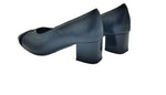 Due EMMA - Black Pump Block Heel  (Chiara)  -  Made In Italy