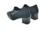 Due EMMA - Black Loafer Block Heel  (Chiara)  -  Made In Italy