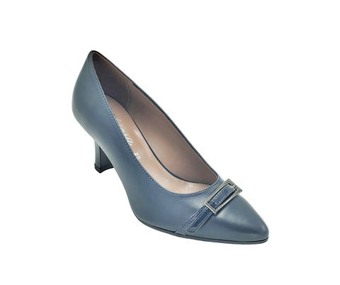 Due EMMA - Navy Pump (Chiara)  -  Made In Italy