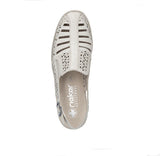Rieker - Closed (Perforated Design) Toe Sling Back Wedge