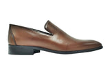 Italian Manufacture Men's Loafer (Brown) vero cuoio
