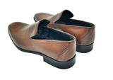 Italian Manufacture Men's Loafer (Brown) vero cuoio