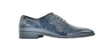 Men's Oxford (Navy) vero cuoio  Patent Leather (Wavelet Design)