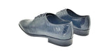 Men's Oxford (Navy) vero cuoio  Patent Leather (Wavelet Design)