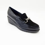 SOFFICE SOGNO-Slip-On  Moccasin Wedge - Buckle Toe
