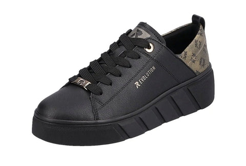 Rieker Revolution- Black Sneaker