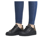 Rieker Revolution- Black Sneaker