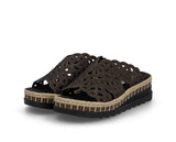 Rieker -  Slip-on Wedge Platform (Brown)