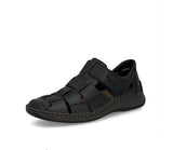 Rieker Men's Sandal (Black)