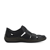 Rieker Men's Sandal (Black)
