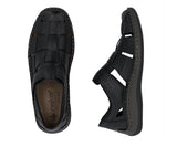 Rieker Men's Sandal (Black)