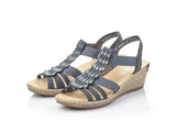 Rieker -  T-Back Wedge