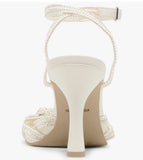 Dolce Vita -  HELLE PERAL - TRUE WHITE SATIN - STILETTO SANDAL