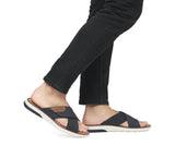 Rieker Men's Sandal Cross Strap