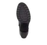 Bloke Heel Ankle Boot -  Rieker Women's Chunky Heel Ankle Boot