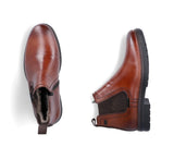 Men's Chelsea Boot - Rieker - Brown