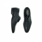 Shoe's from Italy (Men's Black Derby)
