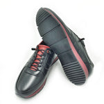 Men's Sneakers (Black/Red)