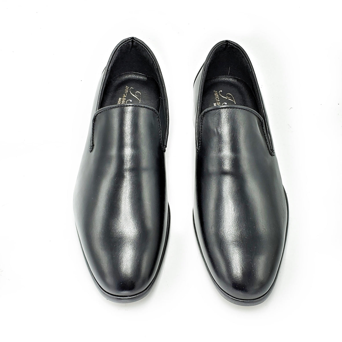 Italian Manufacture Men's Loafer (Black ) vero cuoio – Fabia Fine Shoes