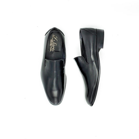 Italian Manufacture Men's Loafer (Black vero cuoio