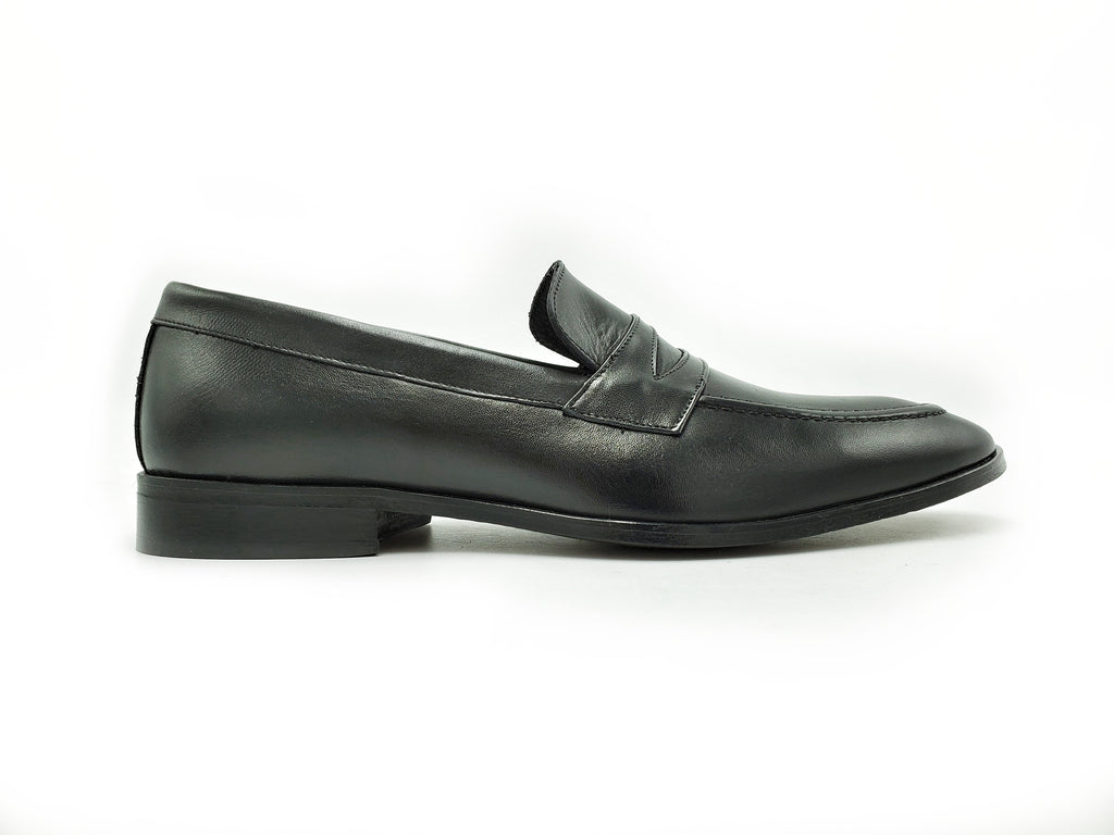 Di Franco Men's Loafer (Black) vero cuoio – Fabia Fine Shoes